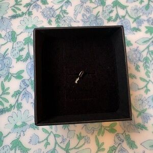 Gold Catbird Letter 't' Pendant Necklace Charm - Women's Jewelry